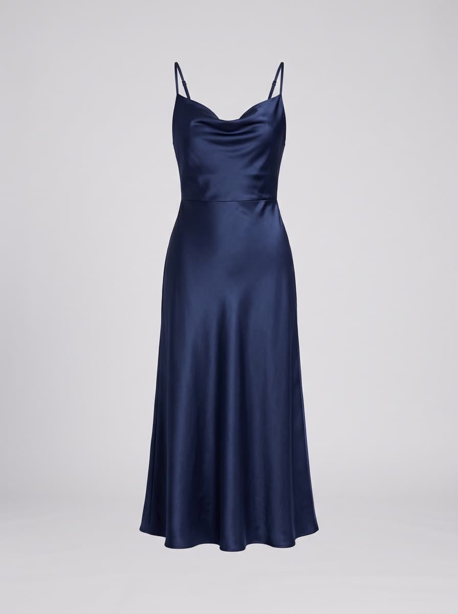 Vestido azul marino