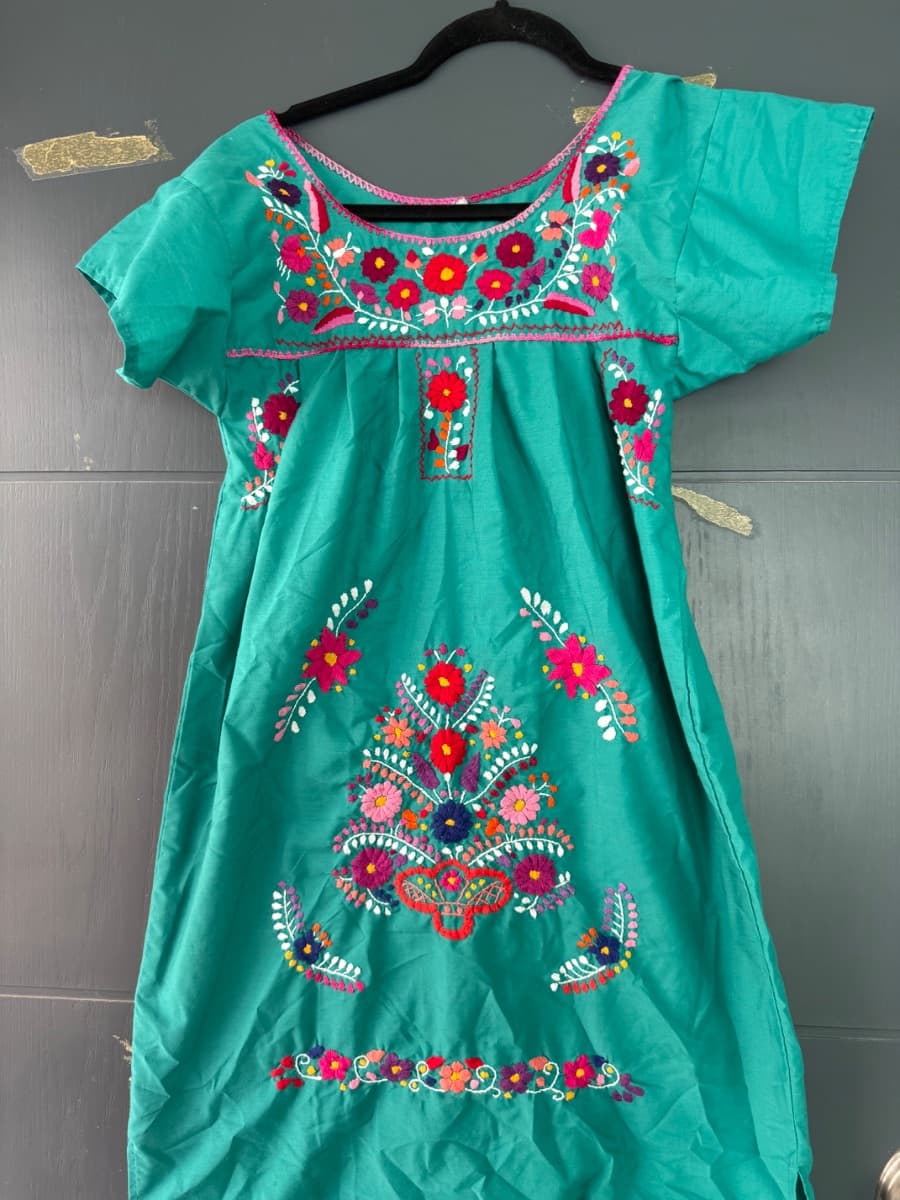 Vestido bordado